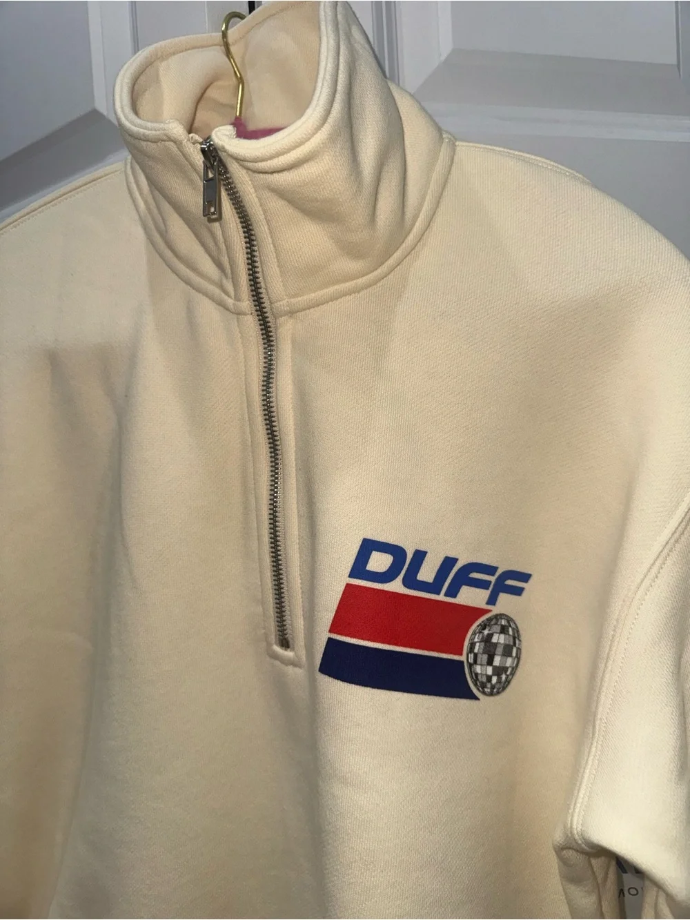 Hilary Duff Concert Merch Half-Zip Sweatshirt